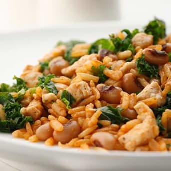 Image of Black-eyed Peas With Pork & Greens, Kitchen Daily