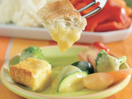 Image of Homestyle Swiss Cheese Fondue, Kitchen Daily