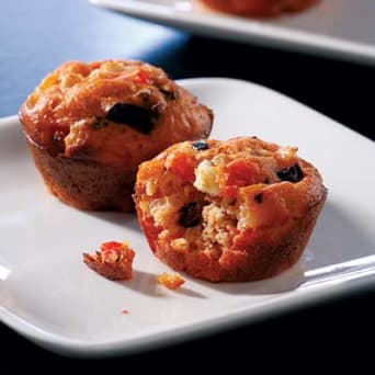 Image of Mini Greek Pizza Muffins, Kitchen Daily