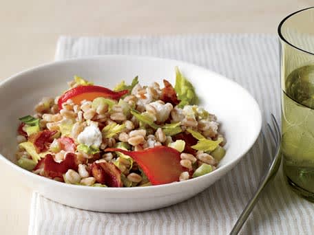 Image of Warm Farro Salad With Braised Radishes, Kitchen Daily