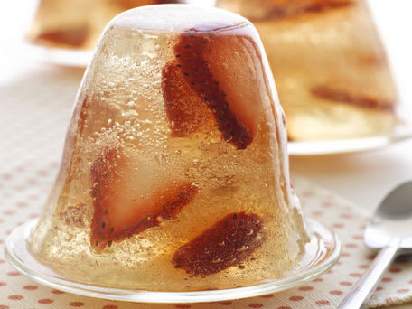 Sparkling Champagne and Strawberries