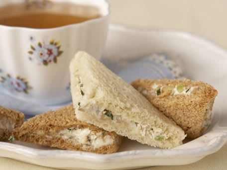 Walnut Tea Sandwiches inspired by <i>Jane Eyre</i>