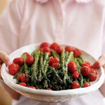 Image of Roasted Asparagus Salad With Citrus Dressing, Kitchen Daily