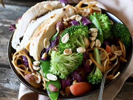 Image of Spicy Peanut Butter Chicken Vegetable Stir Fry, Kitchen Daily