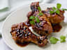 Chicken Drumsticks Marinated with Honey and Soy