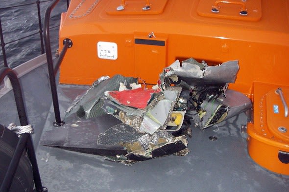 tornado gr4 cockpit. The wreckage of a Tornado GR4