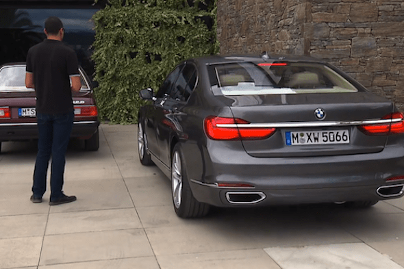The BMW 7-Series that can park itself