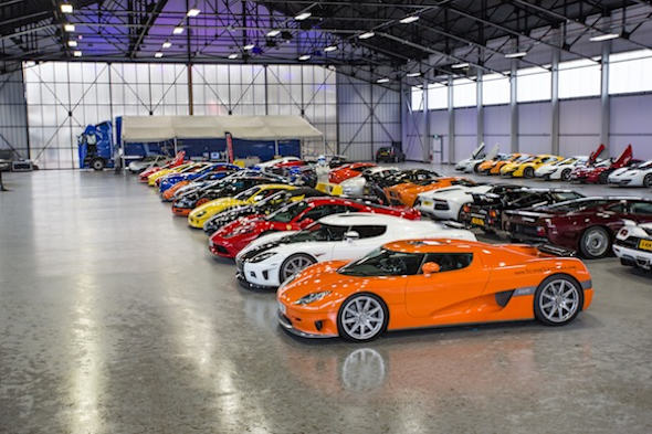 Secret Supercar Meet is a smorgasbord of exotic horsepower