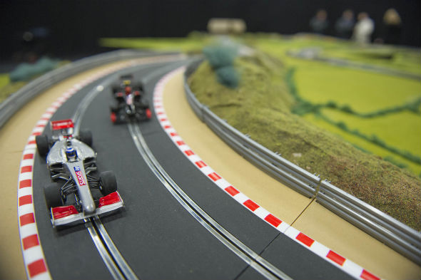 Ultimate Scalextric track up for auction