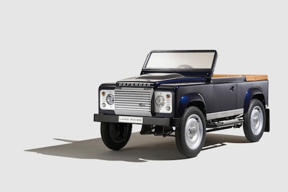 How much? Land Rover make £10,000 pedal car