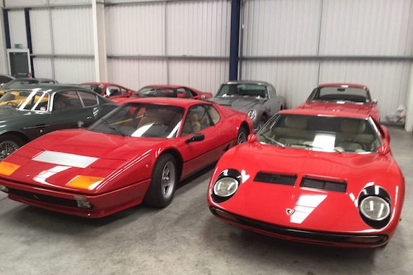 Car dealer snaps up collection of supercars for £20 million