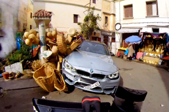 Video: Watch Tom Cruise destroy BMW M3 whilst fIlming