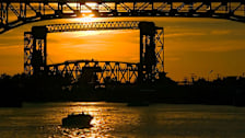 Cleveland Flats Sunset
