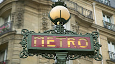 Vintage Metro Sign