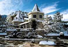 Lake Tahoe Resort Hotel at Heavenly - South Lake Tahoe, California - Winter Morning