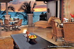 Wailea Beach Villas - Wailea, Hawaii - 3BR/OV Wailea Beach Villas Living Rm/Lanai