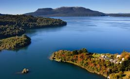Solitaire Lodge - Rotorua, New Zealand - Ariel view of Solitaire Lodge