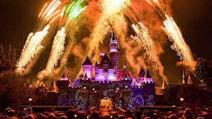 Magical firework show