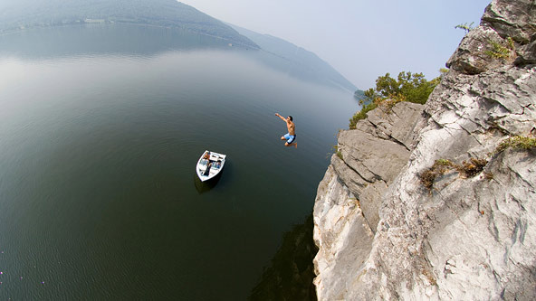 Cliff Jumping