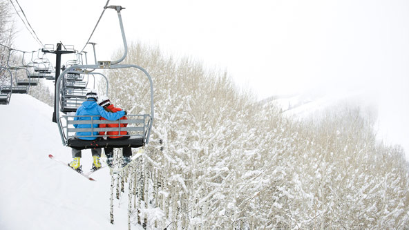 Skiing in Park City
