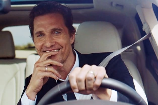 Matthew McConaughey as Lincoln spokesman