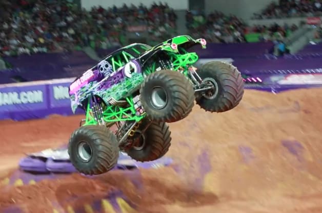 How to drive a monster truck