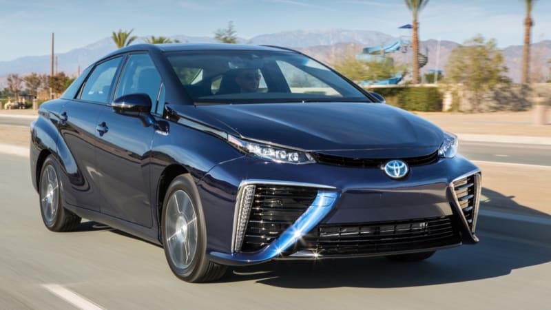 Toyota may put Mirai hydrogen fuel cell powertrain into a Lexus