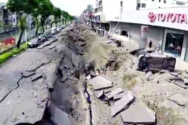 Taiwan Gas Main Explosion
