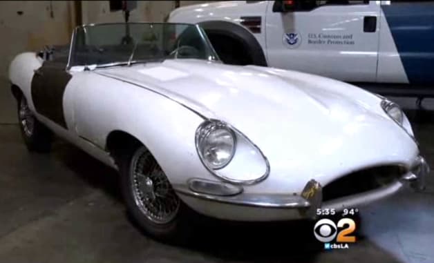 1968 Jaguar E-Type Convertible recovered after 46 years