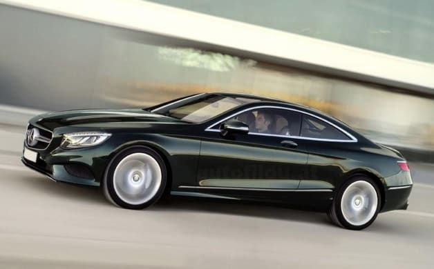 Leaked Mercedes-Benz S-Class Coupe