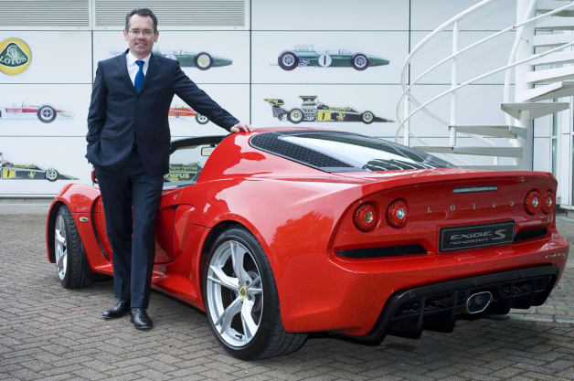 Lotus CEO Jean-Marc Gales