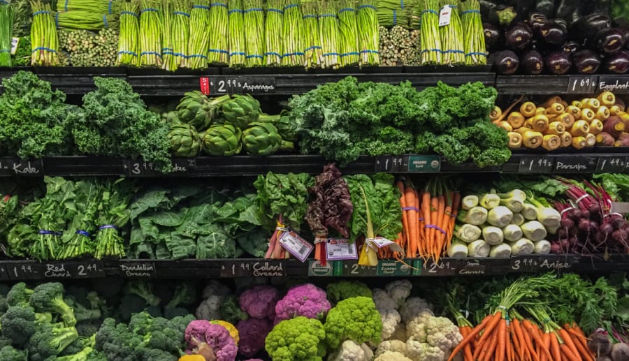 vegetables for sale