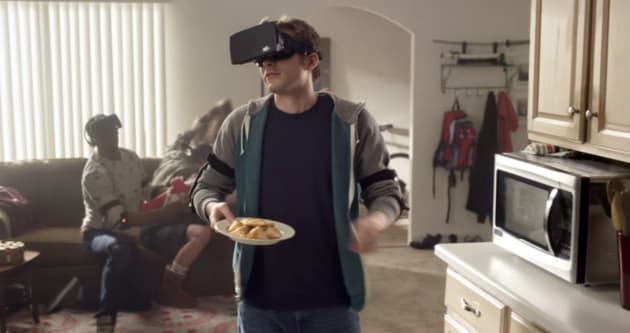 Hot Pockets imagines its greasy place in the VR gaming future