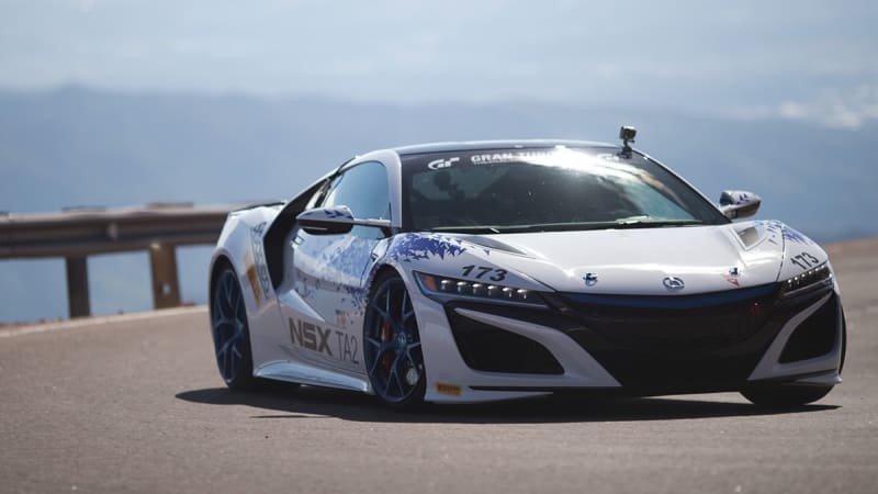 photo of Acura NSX hybrid wins Time Attack 2 division at Pikes Peak image