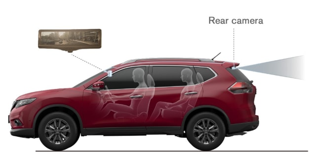 Nissan Smart Rearview Mirror