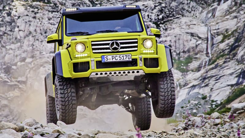 Mercedes G500 4x4 coming to America?