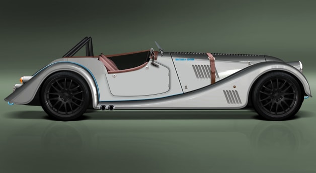 Morgan Plus 8 Roadster rendering