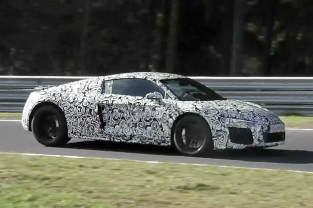 Audi R8 spy video