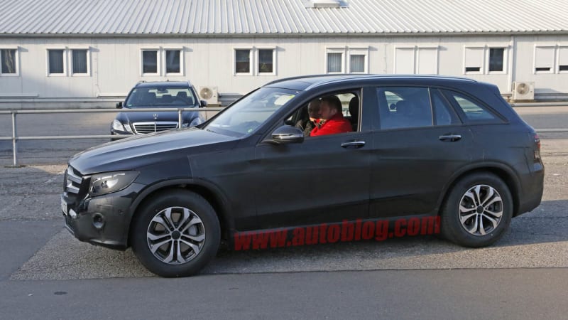 Mercedes spotted testing new GLC-Class