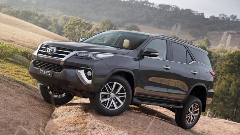 Toyota launches new Fortuner across the Pacific 