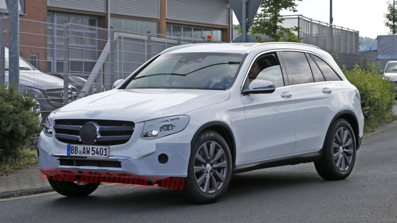 Mercedes GLC spotted nearly nude ahead of tomorrow's reveal