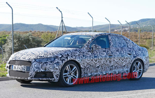 Audi A4: Spy Shots