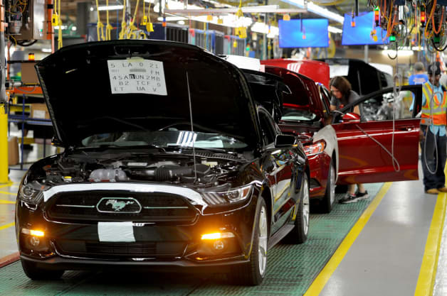 2015 Ford Mustang Production