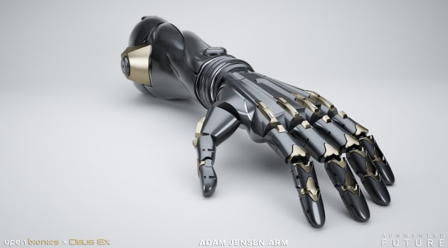 Prosthetic arms inspired by &#039;Deus Ex&#039; are coming next year