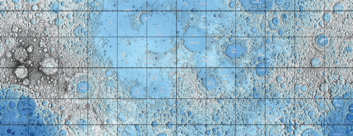 New lunar maps let you explore the moon from your couch