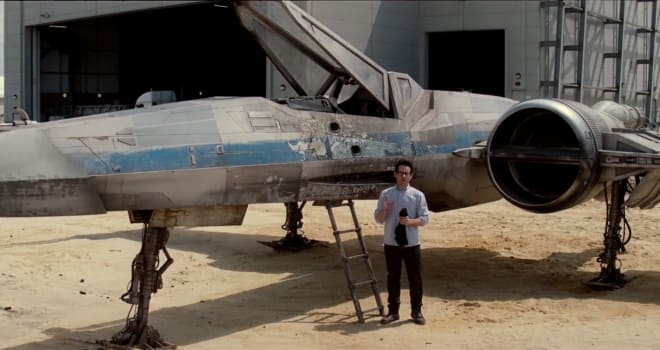 Jj Abramss X Wing Reveal Gives Us Great Hope For Star Wars Episode Vii Video 