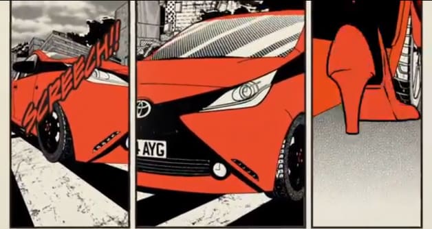 Toyota Aygo Manga Video