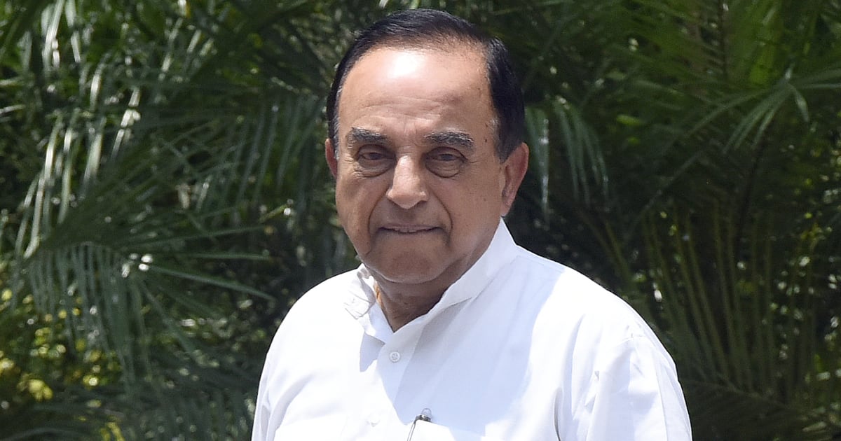 Subramanian Swamy Releases List Of 21 'Secret Bank Accounts' Allegedly Held By P Chidambaram And His Son