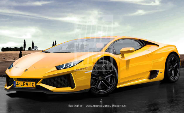 Marco van Overbeeke renders what he thinks the Lamborghini Cabrera will look like.