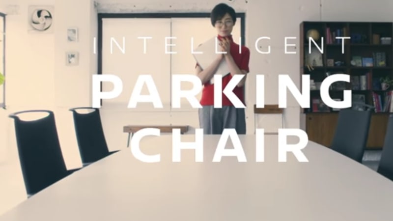Nissan's self-parking chairs keep lazy offices tidy